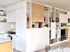 Fabrication de meubles de séjour & salon sur mesure pat MT Design